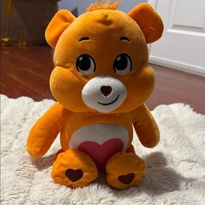 Orange Plush Bear Toy